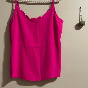 “NWT” Ted Baker Fuchsia Scalloped Camisole